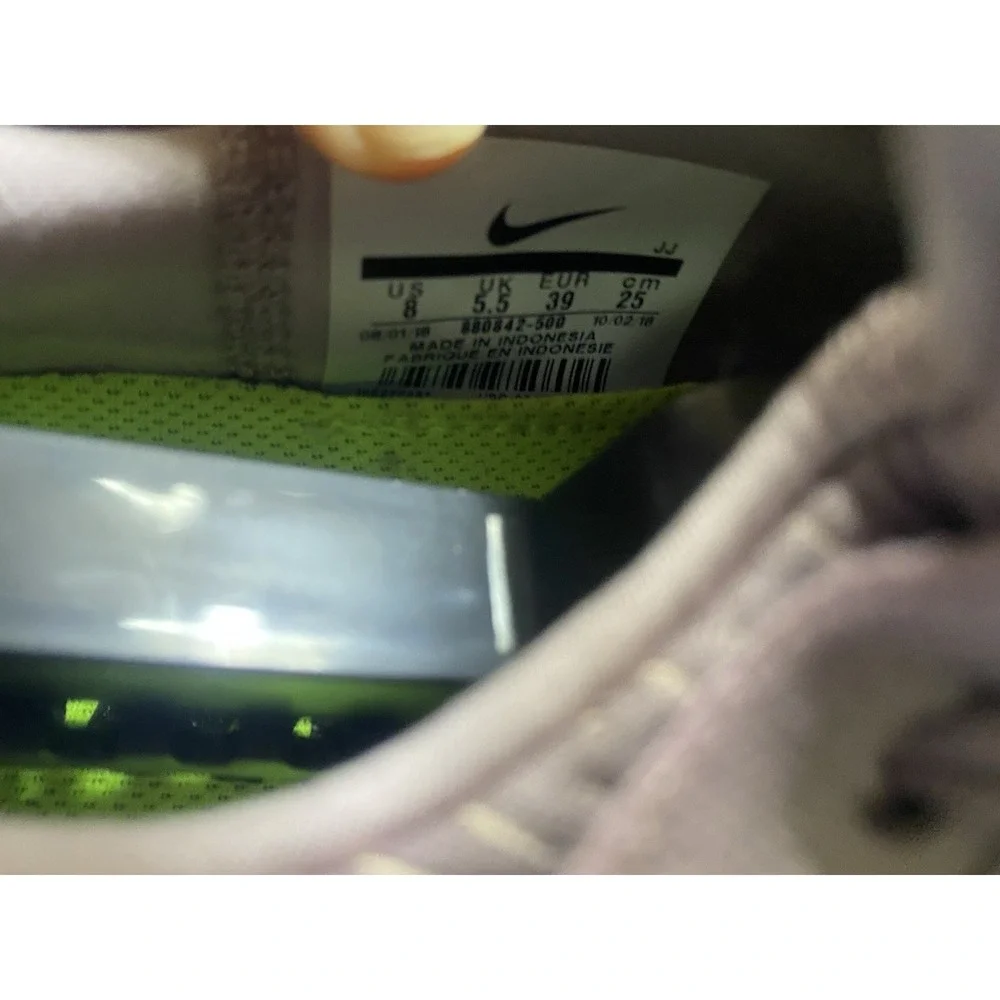 Size 8 - Nike Free RN CMTR 2017 Plum Fog W